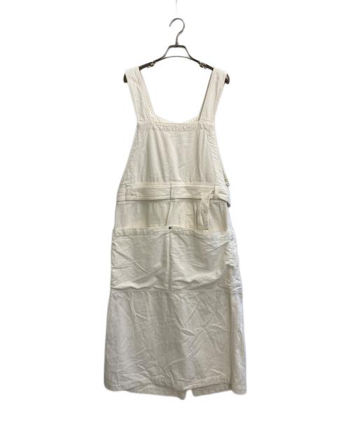 I.S.（アイエス）I.S. (アイエス) サロペット ホワイト サイズ:9の古着・服飾アイテム