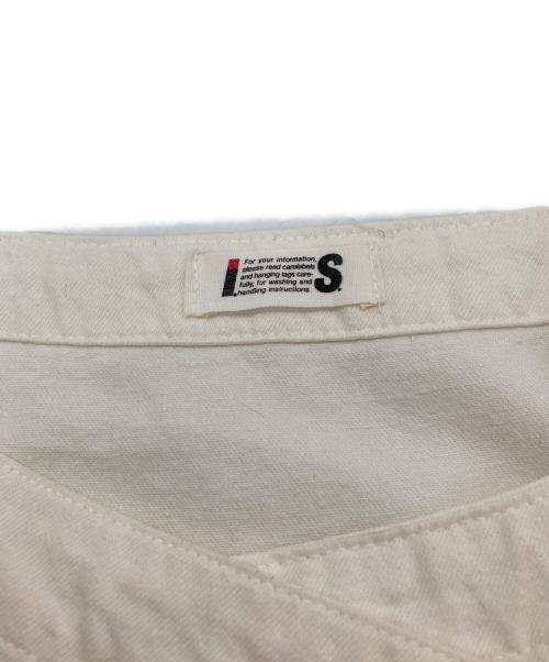 I.S.（アイエス）I.S. (アイエス) サロペット ホワイト サイズ:9の古着・服飾アイテム