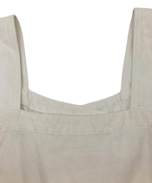 I.S.（アイエス）I.S. (アイエス) サロペット ホワイト サイズ:9の古着・服飾アイテム