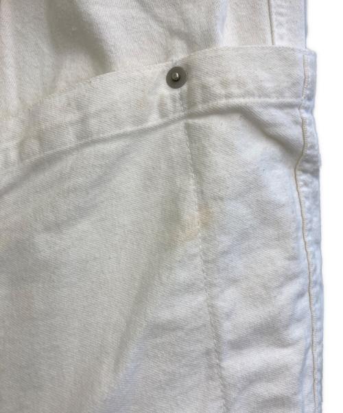 I.S.（アイエス）I.S. (アイエス) サロペット ホワイト サイズ:9の古着・服飾アイテム