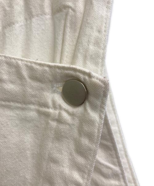 I.S.（アイエス）I.S. (アイエス) サロペット ホワイト サイズ:9の古着・服飾アイテム