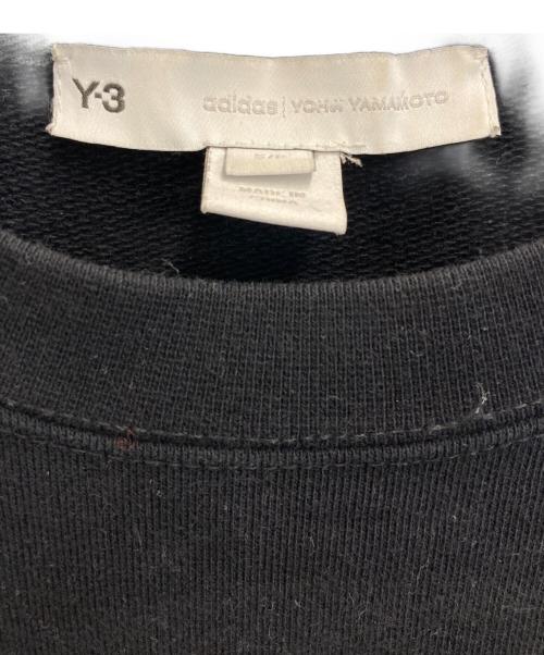Y-3（ワイスリー）Y-3 (ワイスリー) CH1 GRAPHIC CREW SWEATSHIRT ブラック サイズ:Ｓの古着・服飾アイテム