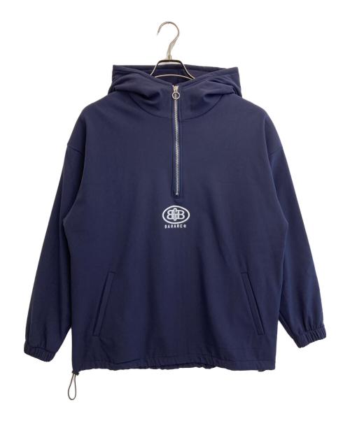 BGHB（バガーチ）BGHB (バガーチ) HALF ZIP HOODIE ネイビー サイズ:Lの古着・服飾アイテム