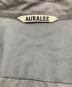 中古・古着 AURALEE (オーラリー) 22SS WASHED FINX TWILL SHIRTS グレー サイズ:34：10000円