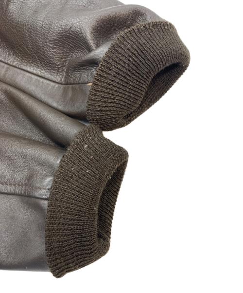 AVIREX（アヴィレックス）AVIREX (アヴィレックス) Ａ-２ホースハイドフライトジャケット ブラウン サイズ:38の古着・服飾アイテム