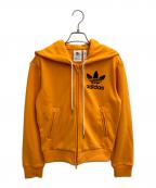 adidas×WALES BONNERアディダス×ウェールズボナー）の古着「24AW TRACK HOODIE」｜オレンジ