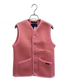 LAVENHAM×COMME des GARCONS GIRL（ラベンハム×コムデギャルソンガール）の古着「メッシュベスト」｜ピンク