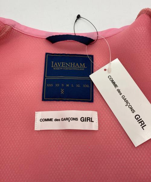 LAVENHAM（ラベンハム）LAVENHAM (ラベンハム) COMME des GARCONS GIRL (コムデギャルソンガール) メッシュベスト ピンク サイズ:S 未使用品の古着・服飾アイテム