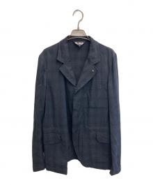 BLACK COMME des GARCONS（ブラックコムデギャルソン）の古着「テーラードジャケット」｜ブラック×ネイビー
