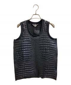 中古・古着通販】sacai (サカイ) チョークストライプベスト ネイビー