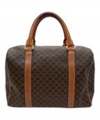 CELINEセリーヌ）の古着「マカダム柄2WAYボストンバッグ」｜ブラウン