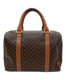 CELINE（セリーヌ）の古着「マカダム柄2WAYボストンバッグ」｜ブラウン