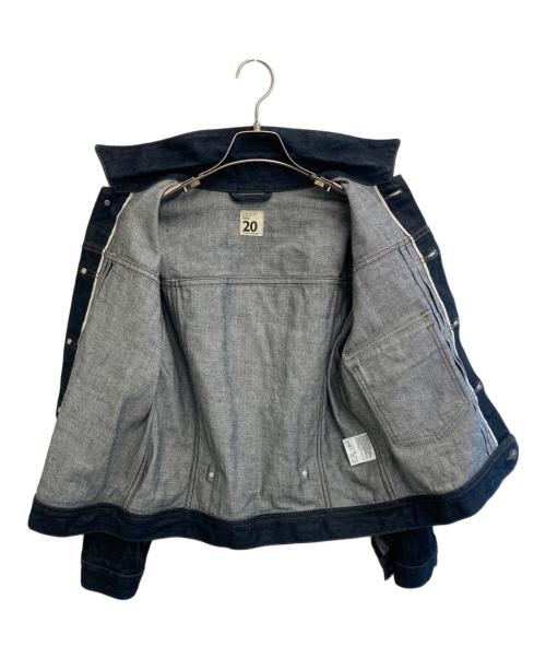 MARGARET HOWELL（マーガレットハウエル）MARGARET HOWELL (マーガレットハウエル) EDWIN (エドウィン) 20th Aniversary デニムブルゾン インディゴ サイズ:2の古着・服飾アイテム