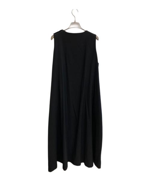 Mochi（モチ）Mochi (モチ) v-neck dress ブラック サイズ:2の古着・服飾アイテム