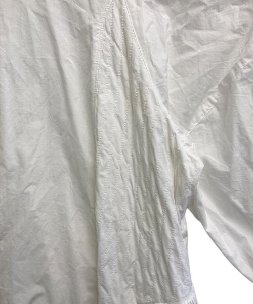 Curensology（カレンソロジー）Curensology (カレンソロジー) コットンリネンガウンワンピース ホワイト サイズ:Fの古着・服飾アイテム