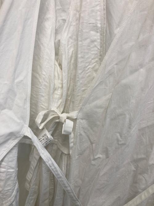 Curensology（カレンソロジー）Curensology (カレンソロジー) コットンリネンガウンワンピース ホワイト サイズ:Fの古着・服飾アイテム