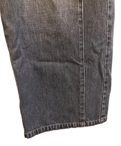 Lily Brown（リリーブラウン）Lily Brown (リリーブラウン) デニムベアオールインワン ブラックの古着・服飾アイテム