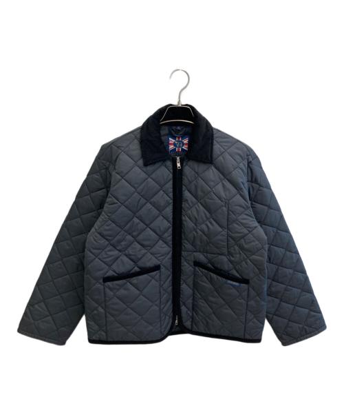 LAVENHAM（ラベンハム）LAVENHAM (ラベンハム) ダイヤモンドキルティングジャケット ネイビー サイズ:Sの古着・服飾アイテム
