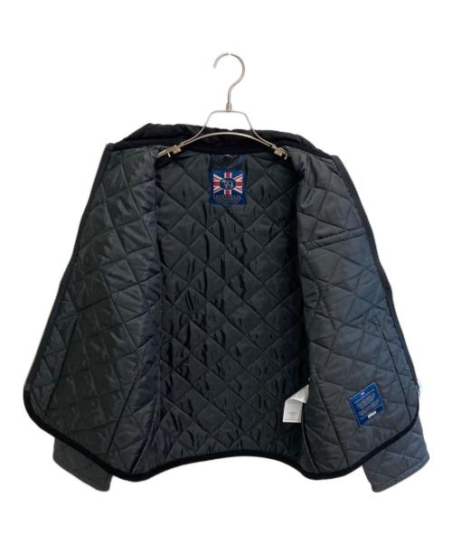 LAVENHAM（ラベンハム）LAVENHAM (ラベンハム) ダイヤモンドキルティングジャケット ネイビー サイズ:Sの古着・服飾アイテム
