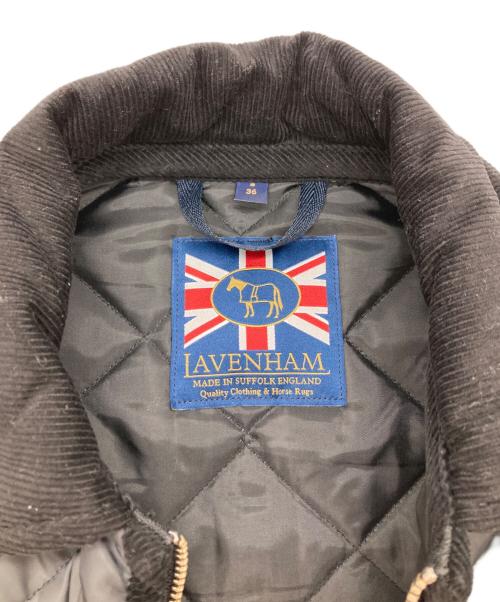 LAVENHAM（ラベンハム）LAVENHAM (ラベンハム) ダイヤモンドキルティングジャケット ネイビー サイズ:Sの古着・服飾アイテム