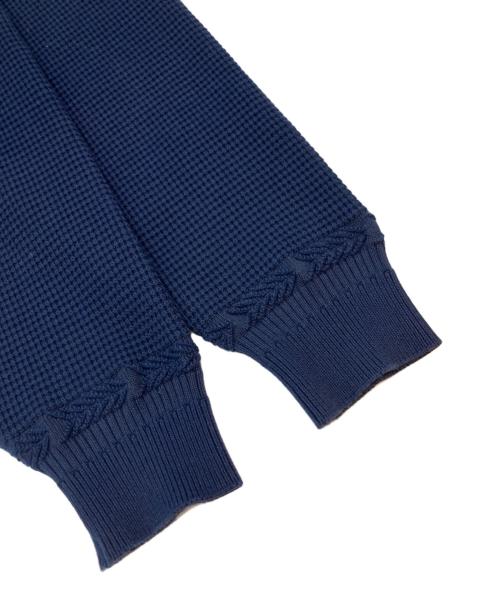 yashiki（ヤシキ）YASHIKI (ヤシキ) ニットカーディガン ネイビー サイズ:2の古着・服飾アイテム