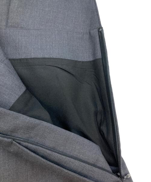 DRAWER（ドゥロワー）DRAWER (ドゥロワー) ウールVネックノースリーブワンピース グレー サイズ:36の古着・服飾アイテム