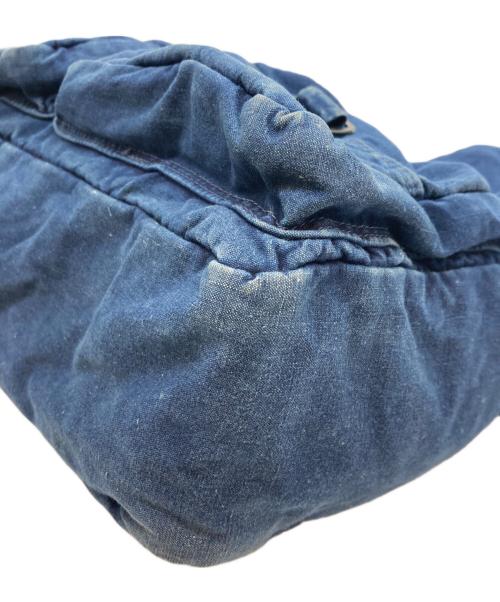 PORTER（ポーター）PORTER (ポーター) スピナーデニムショルダーバッグ インディゴの古着・服飾アイテム