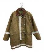 HOUSTONヒューストン）の古着「BODY GUARD ファイヤーマンジャケット」｜オリーブ