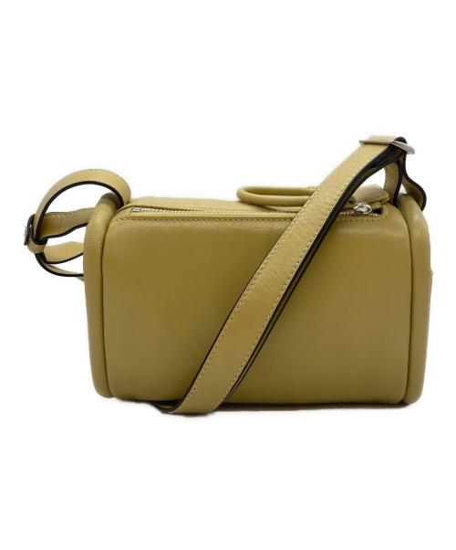 MOTHERHOUSE（マザーハウス）MOTHERHOUSE (マザーハウス) ソフトドラムショルダーバッグ イエローの古着・服飾アイテム