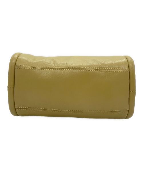 MOTHERHOUSE（マザーハウス）MOTHERHOUSE (マザーハウス) ソフトドラムショルダーバッグ イエローの古着・服飾アイテム