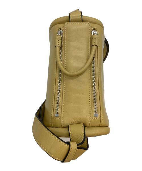 MOTHERHOUSE（マザーハウス）MOTHERHOUSE (マザーハウス) ソフトドラムショルダーバッグ イエローの古着・服飾アイテム