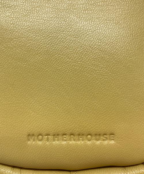 MOTHERHOUSE（マザーハウス）MOTHERHOUSE (マザーハウス) ソフトドラムショルダーバッグ イエローの古着・服飾アイテム