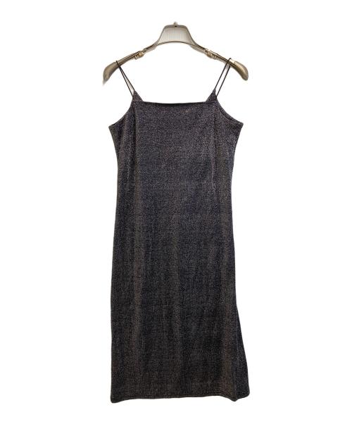 Kaene（カエン）Kaene (カエン) スパンコールアネモネドレス グレー サイズ:Mの古着・服飾アイテム