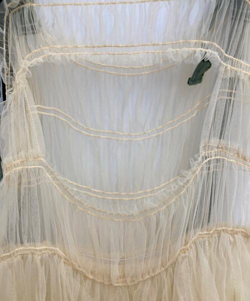 Lily Brown（リリーブラウン）Lily Brown (リリーブラウン) KEITA MARUYAMA (ケイタマルヤマ) ラッフルチュールドレス イエロー サイズ:- 未使用品の古着・服飾アイテム