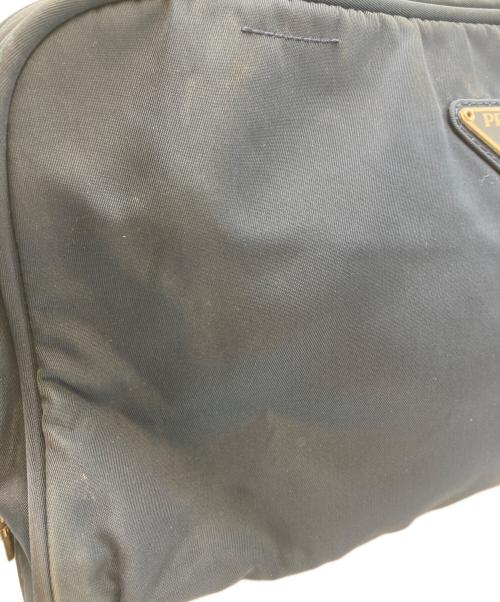 PRADA（プラダ）PRADA (プラダ) ナイロンハンドバッグ ネイビーの古着・服飾アイテム