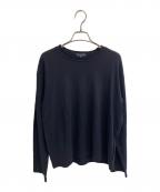 COMME des GARCONS HOMMEコムデギャルソン オム）の古着「カシミヤ混ニット」｜ブラック