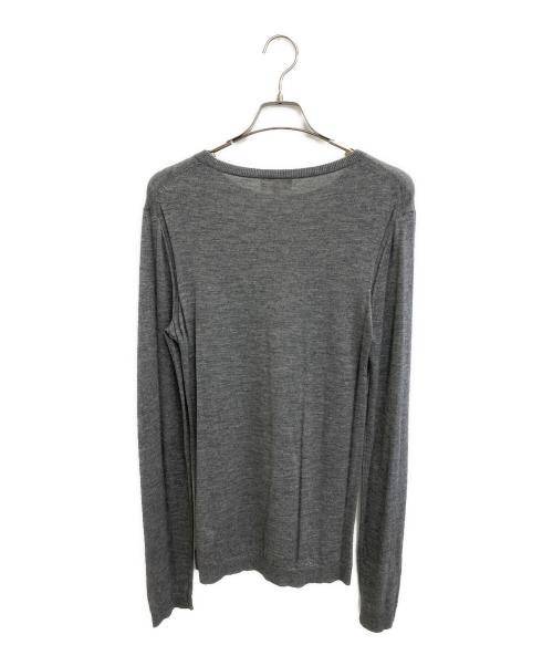 HELMUT LANG（ヘルムートラング）HELMUT LANG (ヘルムートラング) カシミヤニット グレー サイズ:Sの古着・服飾アイテム
