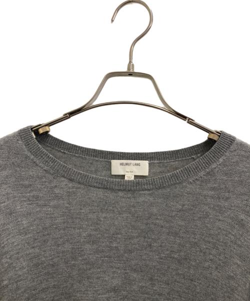 HELMUT LANG（ヘルムートラング）HELMUT LANG (ヘルムートラング) カシミヤニット グレー サイズ:Sの古着・服飾アイテム