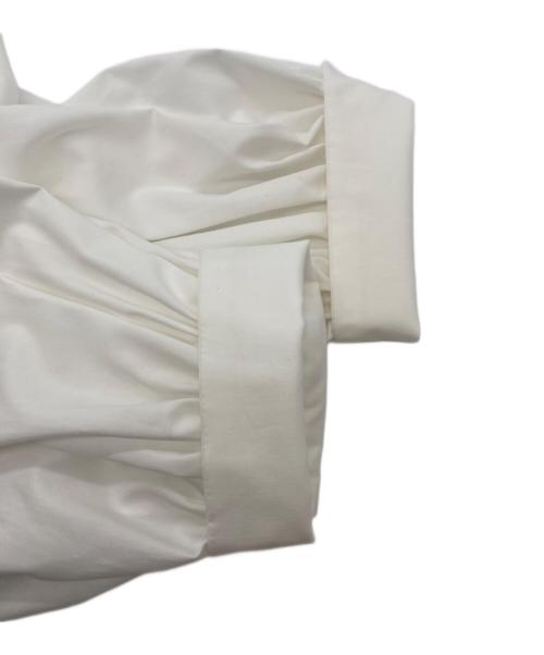 STUMBLY（スタンブリ―）STUMBLY (スタンブリ―) ビッグカラーブラウス ホワイト サイズ:38の古着・服飾アイテム