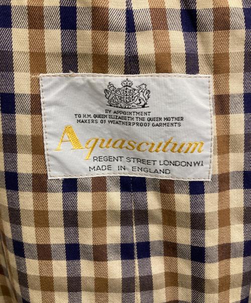 Aquascutum（アクアスキュータム）Aquascutum (アクアスキュータム) ロングコート カーキ サイズ:不明の古着・服飾アイテム