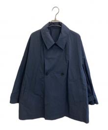 SLOBE IENA（スローブ イエナ）の古着「コットンニュアンストレンチコート」｜ネイビー