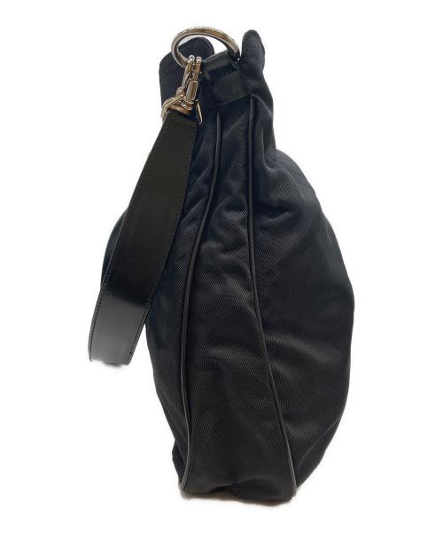 GUCCI（グッチ）GUCCI (グッチ) バンブー レザー 2WAY ハンドバッグ ブラックの古着・服飾アイテム