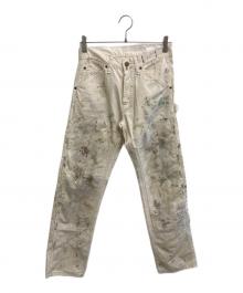 Denim & Supply Ralph Lauren（デニム＆サプライ ラルフローレン）の古着「ペインターパンツ」｜アイボリー