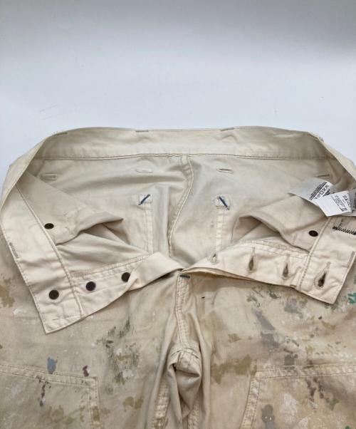 Denim & Supply Ralph Lauren（デニム＆サプライ ラルフローレン）DENIM & SUPPLY RALPH LAUREN (デニム＆サプライ ラルフローレン) ペインターパンツ アイボリー サイズ:W27の古着・服飾アイテム