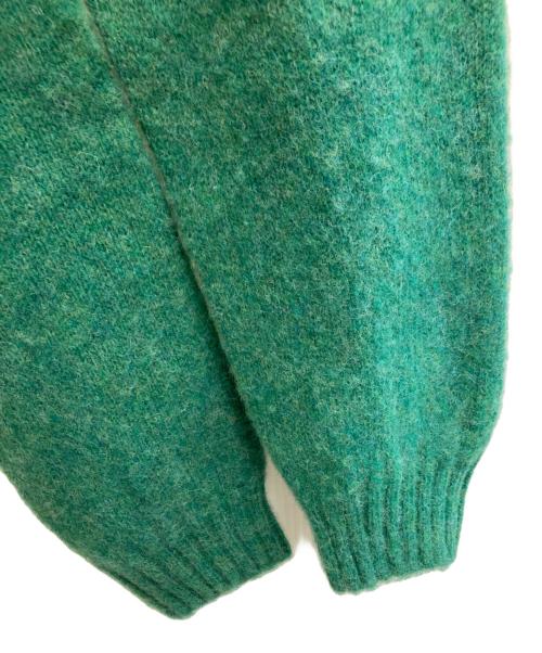 INVERALLAN（インバーアラン）INVERALLAN (インバーアラン) シェットランドセーター グリーン サイズ:42の古着・服飾アイテム
