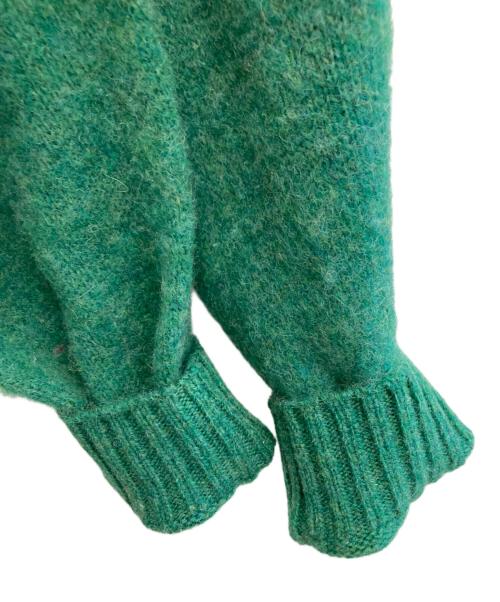 INVERALLAN（インバーアラン）INVERALLAN (インバーアラン) シェットランドセーター グリーン サイズ:42の古着・服飾アイテム