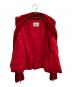 EMPORIO ARMANI (エンポリオアルマーニ) ベロアブルゾン レッド サイズ:46：8000円