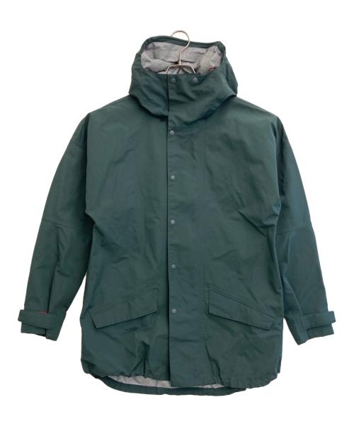 axesquin（アクシーズクイン）axesquin (アクシーズクイン) ナイロンジャケット グリーン サイズ:Mの古着・服飾アイテム