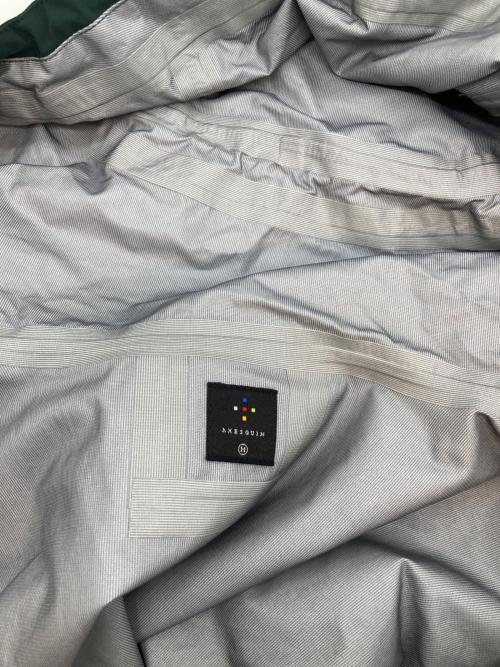 axesquin（アクシーズクイン）axesquin (アクシーズクイン) ナイロンジャケット グリーン サイズ:Mの古着・服飾アイテム