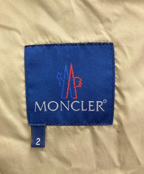 MONCLER（モンクレール）MONCLER (モンクレール) ダウンジャケット グレー サイズ:2の古着・服飾アイテム